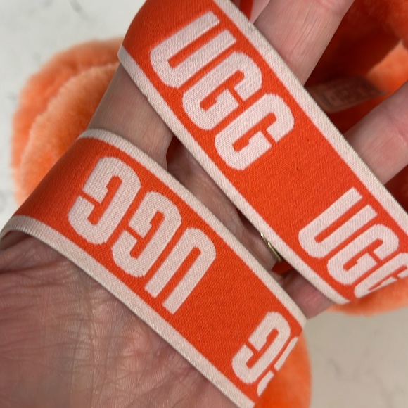 UGG Oh Yeah Slides Orange Women’s Size 9 - Picture 15 of 16